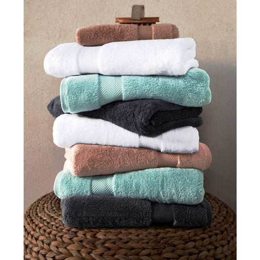 Towels Beyond Becci Handtuchset aus türkischer Baumwolle und schnelltrocknende, ultraweiche, super saugfähige Badetücher und 6er-Set