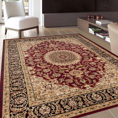 World Rug Gallery Traditioneller orientalischer Medaillon-Teppich