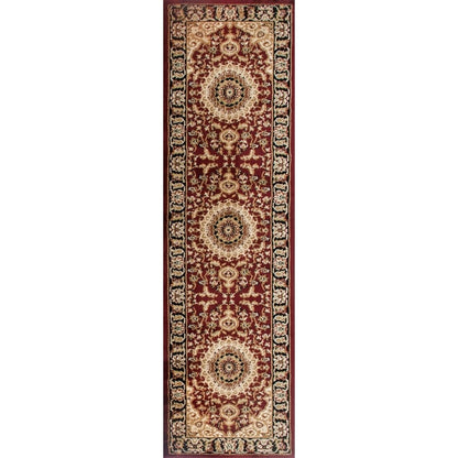 World Rug Gallery Traditioneller orientalischer Medaillon-Teppich