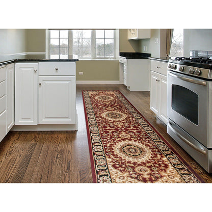 World Rug Gallery Traditioneller orientalischer Medaillon-Teppich