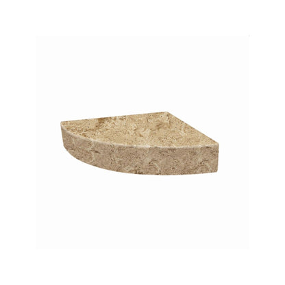 Transolid Studio Eck-Duschsitz aus massiver Oberfläche, wandmontiert, 35,6 x 35,6 cm, 14,5 x 14,25 x 3