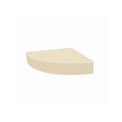 Transolid Studio Eck-Duschsitz aus massiver Oberfläche, wandmontiert, 35,6 x 35,6 cm, 14,5 x 14,25 x 3