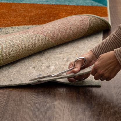 Mohawk Home Universal-Teppichunterlage aus dickem, rutschfestem Filz, Grau
