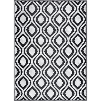 Leichte, wendbare Outdoor-Bodenmatte/Teppich „Venice“ aus recyceltem Kunststoff