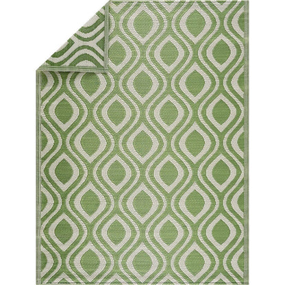 Leichte, wendbare Outdoor-Bodenmatte/Teppich „Venice“ aus recyceltem Kunststoff