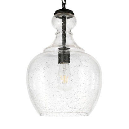 Verona 11 Wide Pendelleuchte mit Glasschirm - 11 Wide