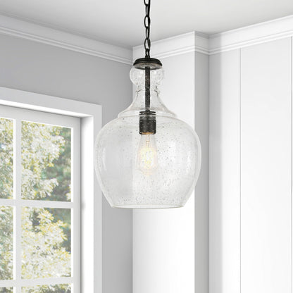 Verona 11 Wide Pendelleuchte mit Glasschirm - 11 Wide