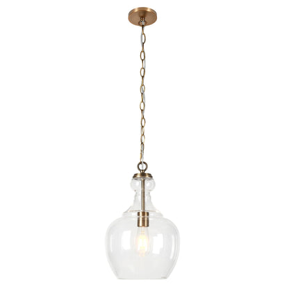 Verona 11 Wide Pendelleuchte mit Glasschirm - 11 Wide
