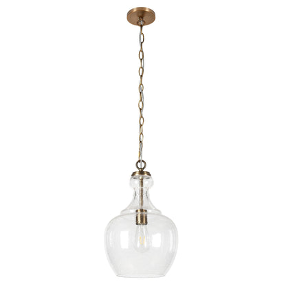 Verona 11 Wide Pendelleuchte mit Glasschirm - 11 Wide