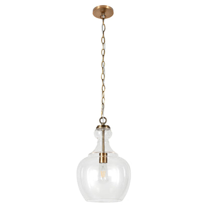 Verona 11 Wide Pendelleuchte mit Glasschirm - 11 Wide