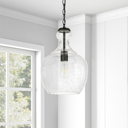 Verona 11 Wide Pendelleuchte mit Glasschirm - 11 Wide