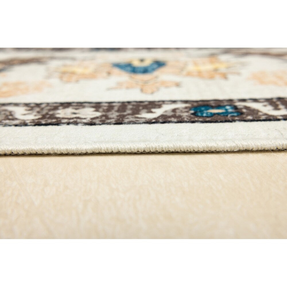Moderner abstrakter Vintage-Teppich