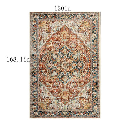 Moderner abstrakter Vintage-Teppich
