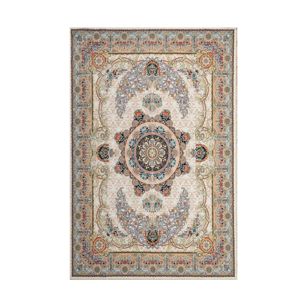 Moderner abstrakter Vintage-Teppich