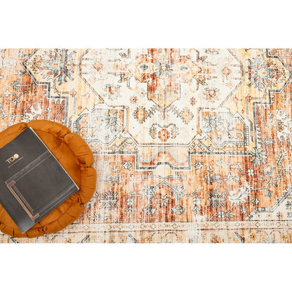 Moderner abstrakter Vintage-Teppich