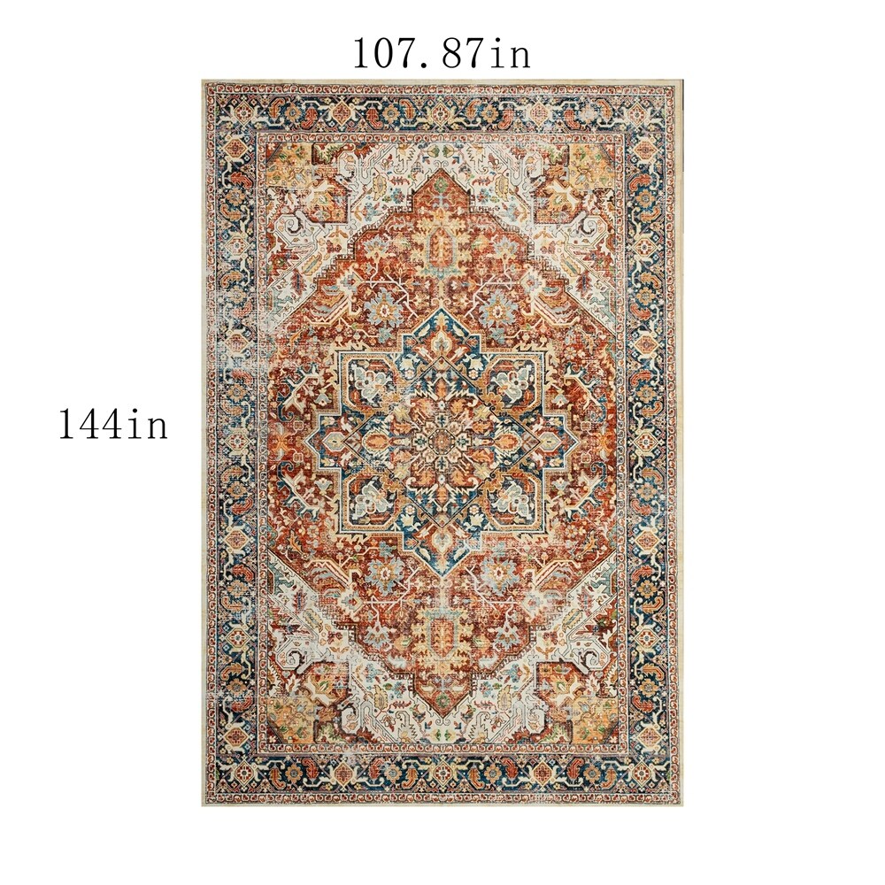 Moderner abstrakter Vintage-Teppich