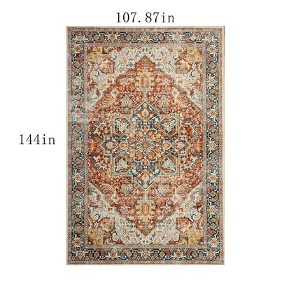Moderner abstrakter Vintage-Teppich