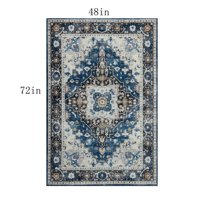 Moderner abstrakter Vintage-Teppich