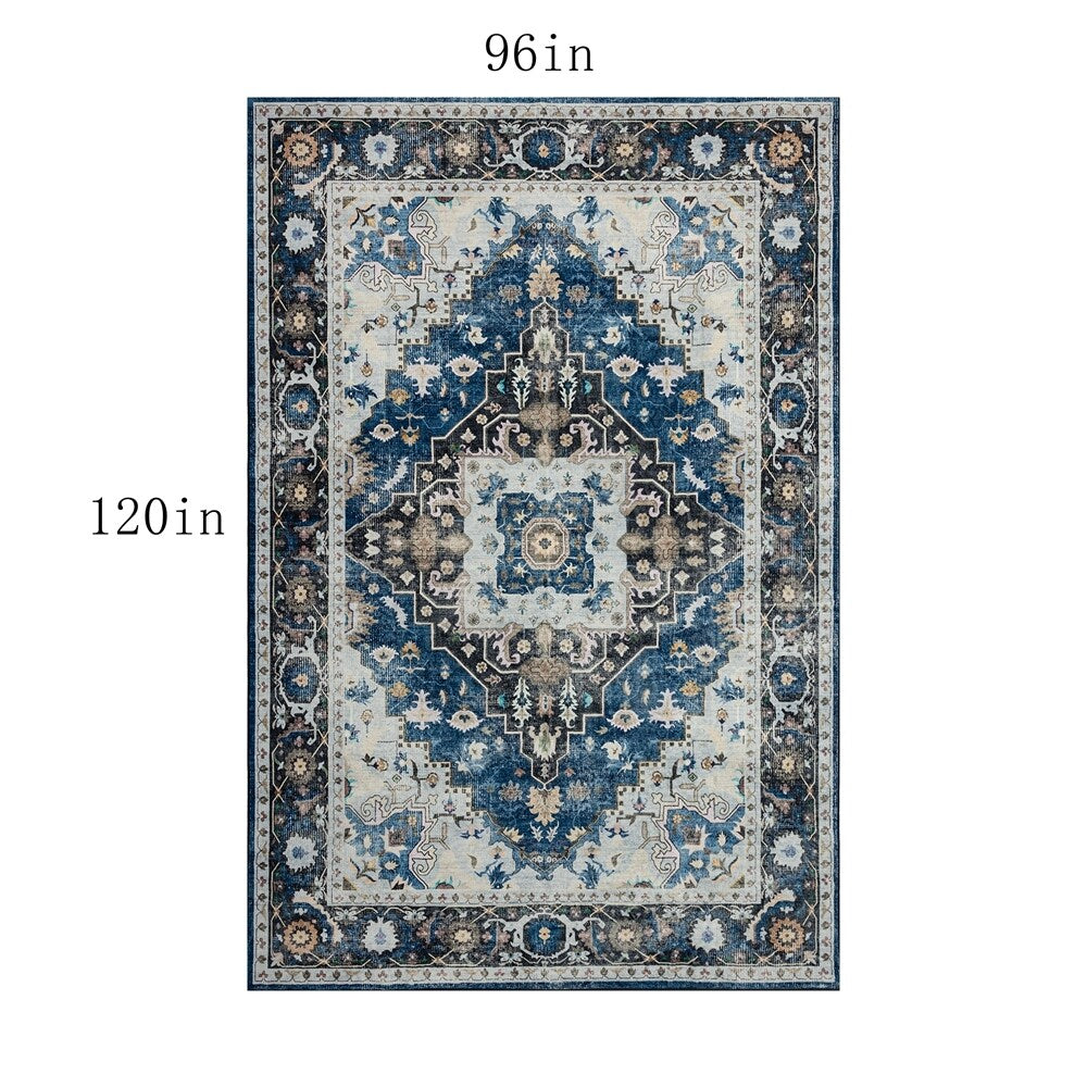 Moderner abstrakter Vintage-Teppich