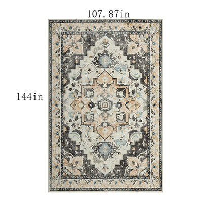 Moderner abstrakter Vintage-Teppich