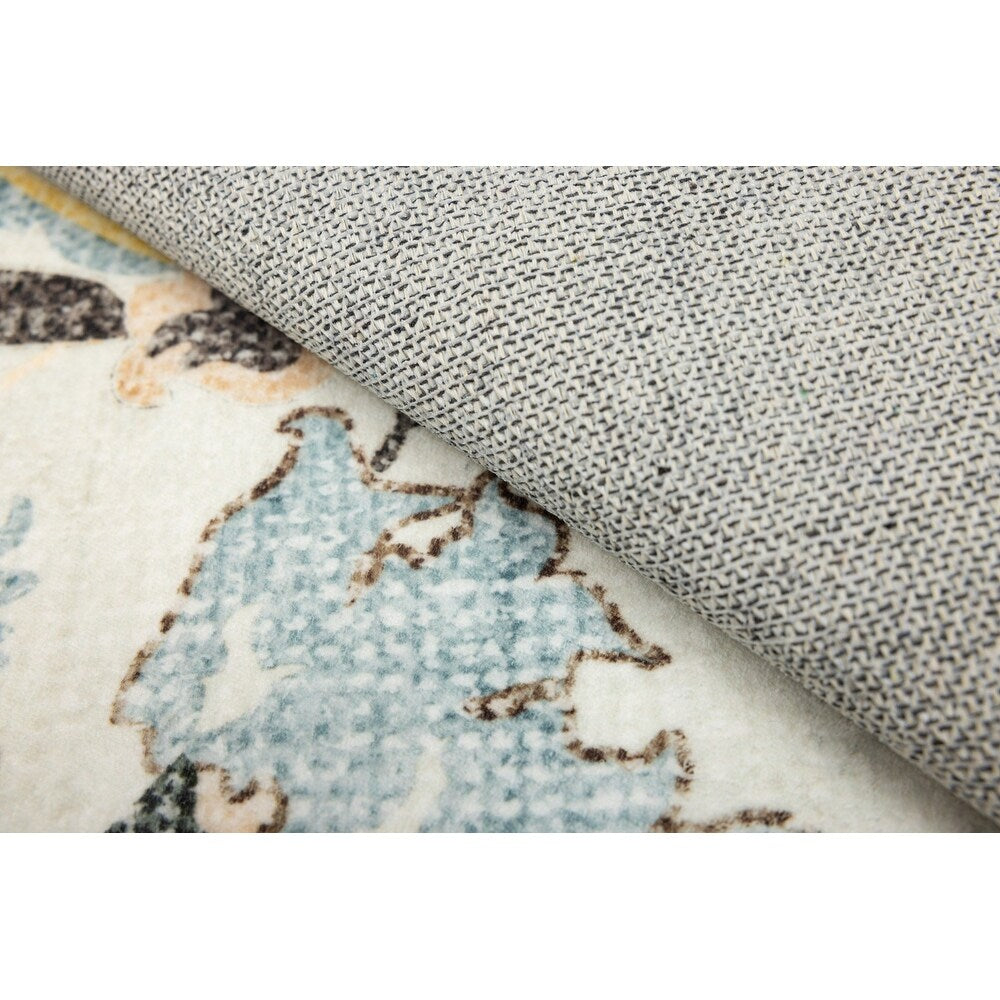 Moderner abstrakter Vintage-Teppich