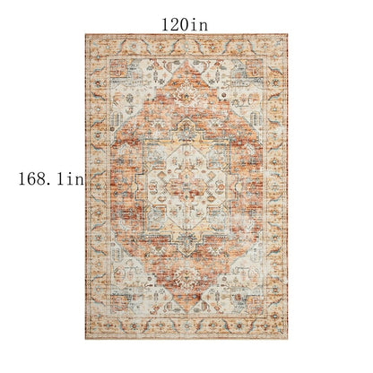 Moderner abstrakter Vintage-Teppich