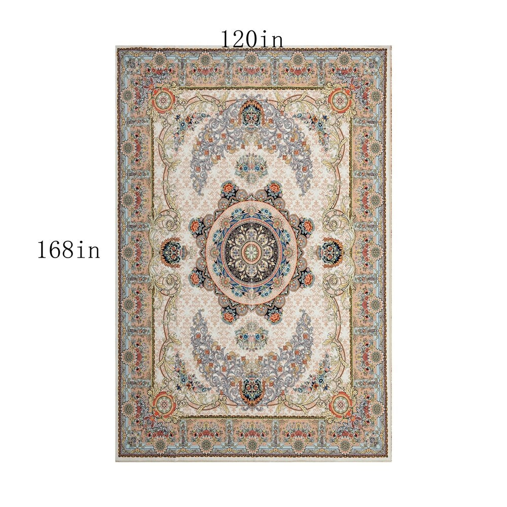 Moderner abstrakter Vintage-Teppich
