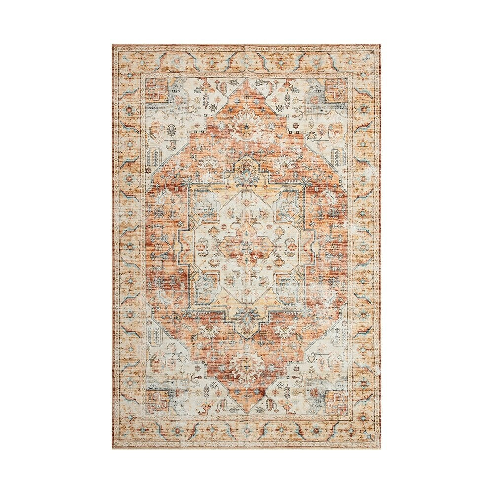 Moderner abstrakter Vintage-Teppich