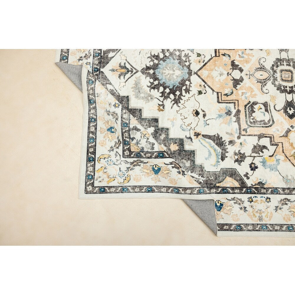 Moderner abstrakter Vintage-Teppich