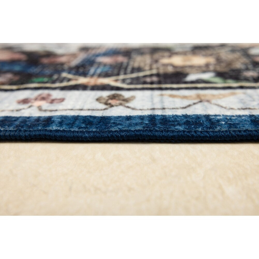 Moderner abstrakter Vintage-Teppich