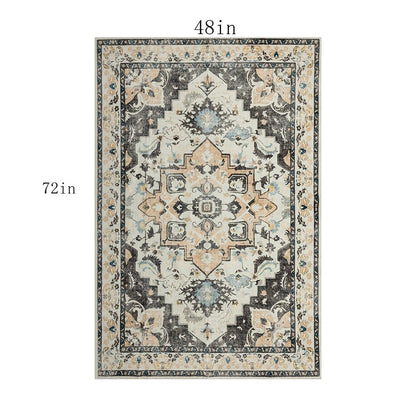 Moderner abstrakter Vintage-Teppich