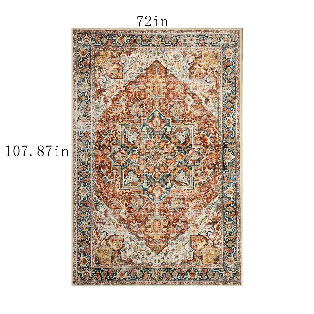 Moderner abstrakter Vintage-Teppich