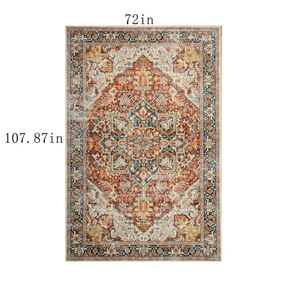 Moderner abstrakter Vintage-Teppich