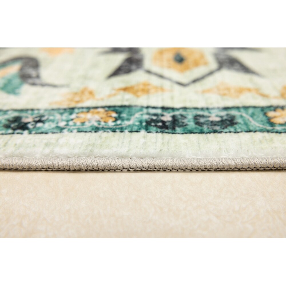 Moderner abstrakter Vintage-Teppich