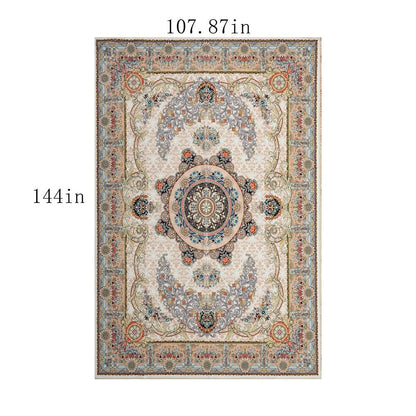 Moderner abstrakter Vintage-Teppich