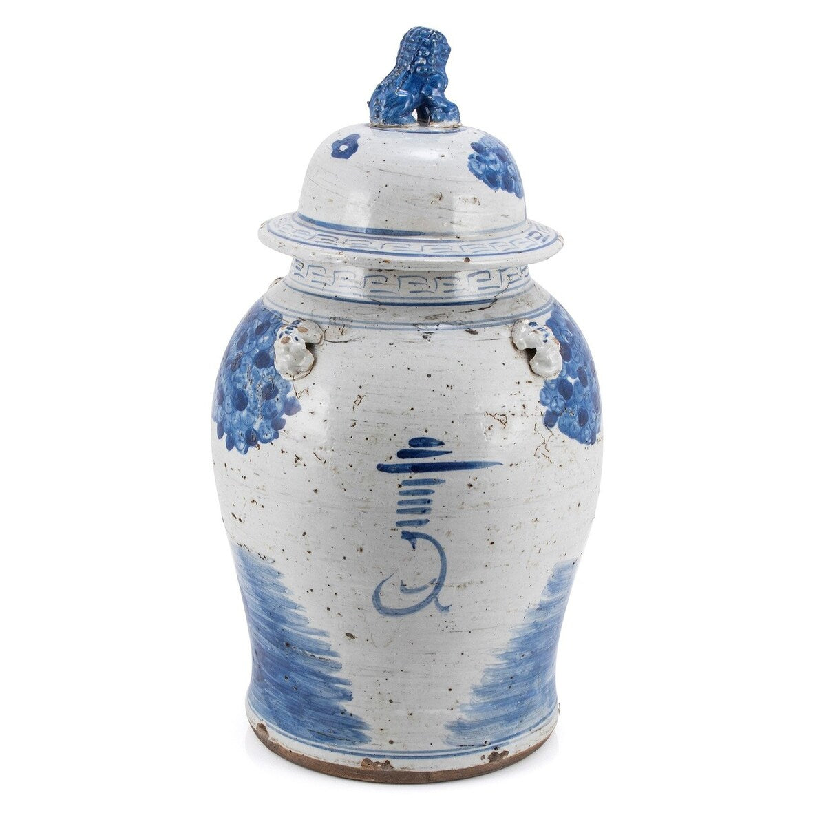 Vintage Tempelglas mit verzaubertem Kindermotiv – groß