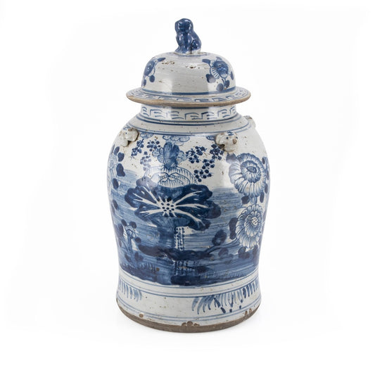 Vintage Tempelglas Vier Jahreszeitenpflanzen - Klein