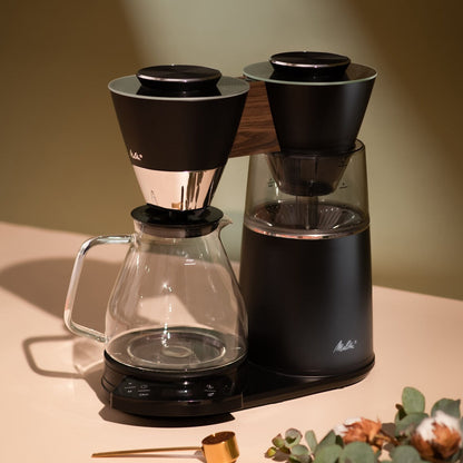 Vision 12-Tassen-Luxus-Filterkaffeemaschine mit drehbarem Armaturenbrett