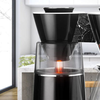 Vision 12-Tassen-Luxus-Filterkaffeemaschine mit drehbarem Armaturenbrett
