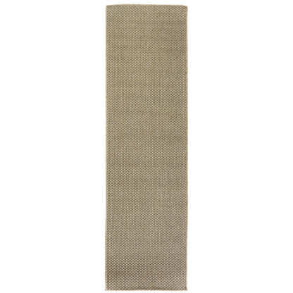 Vista Home Kauai Tonal Basket Weave Teppich für drinnen und draußen.