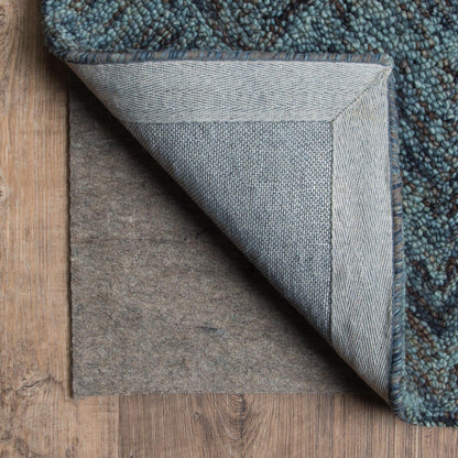 Vista Home Wendbare, gepolsterte Teppichunterlage für den Innenbereich, für mehrere Oberflächen geeignet, Grau