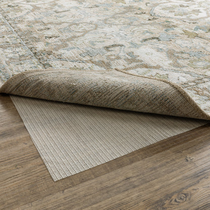 Vista Home Sure Hold Teppichunterlage aus gestricktem Polyester, PVC-beschichtet, Weiß, Cremeweiß