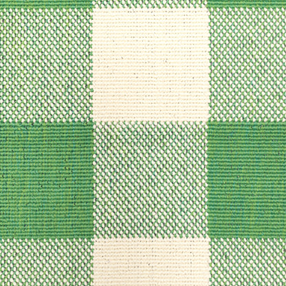 Vista Home Malta Gingham Check Teppich für drinnen und draußen