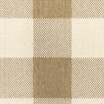Vista Home Malta Gingham Check Teppich für drinnen und draußen