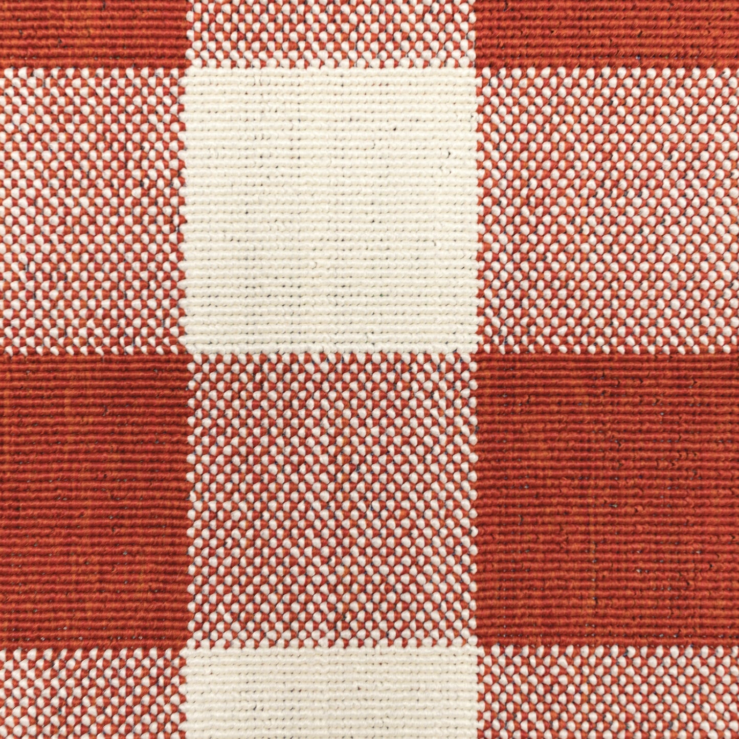 Vista Home Malta Gingham Check Teppich für drinnen und draußen
