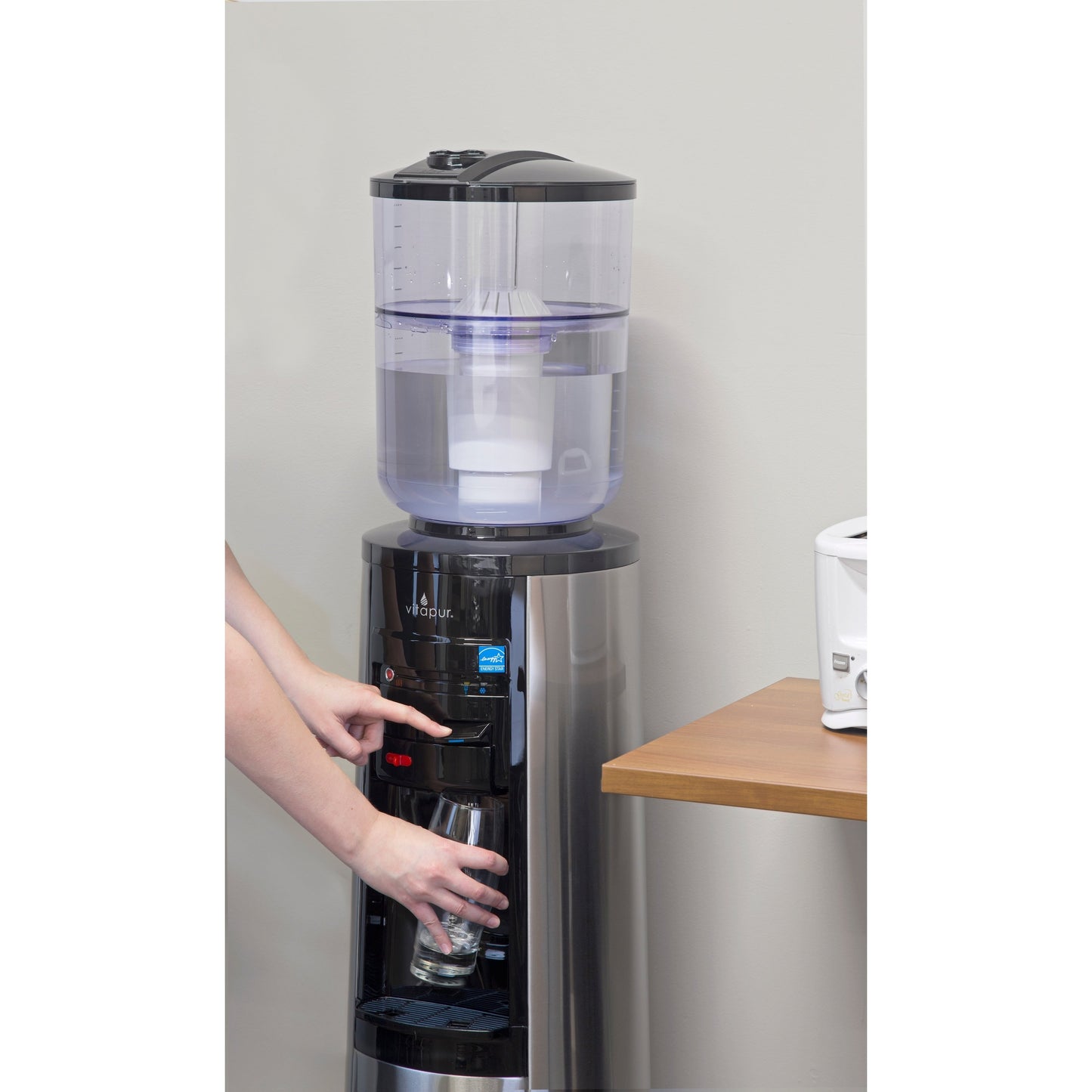 Vitapur-Wasserfiltersystem für Toplader-Wasserspender
