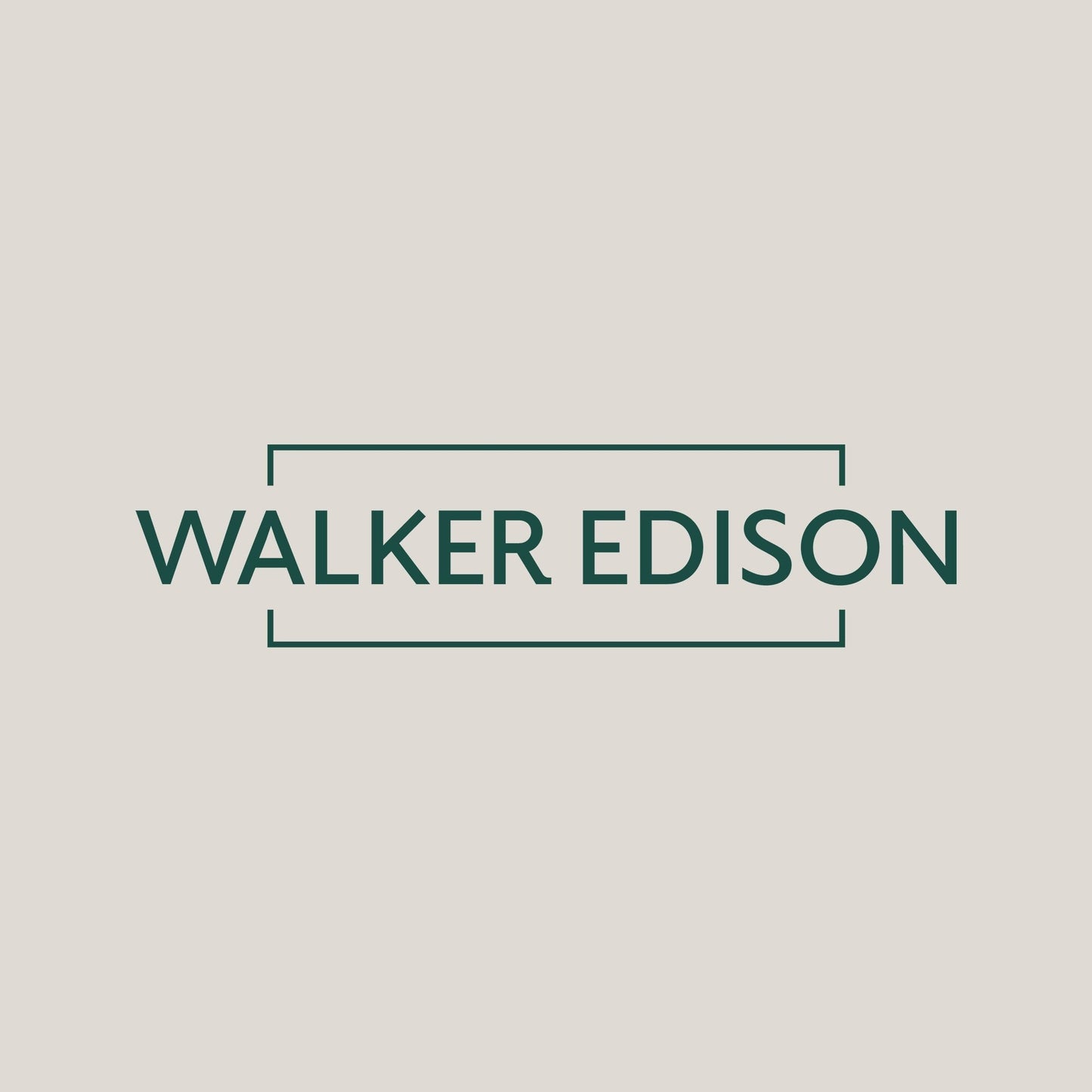 Walker Edison Bullrushes Nachttisch aus Massivholz mit 1 Schublade (2er-Set)