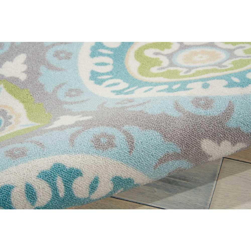 Waverly Sun N' Shade Indoor Outdoor Boho Medallion Area Teppich
