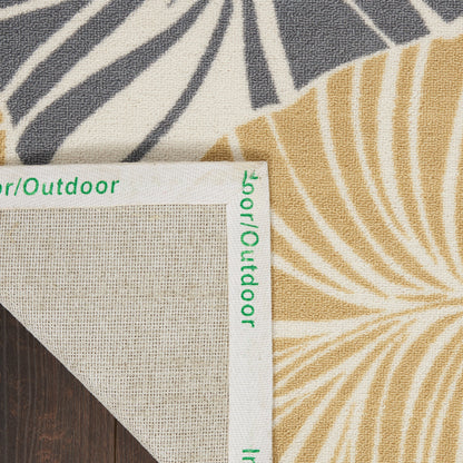 Waverly Sun N' Shade Modern Botanical Indoor/Outdoor Area Rug