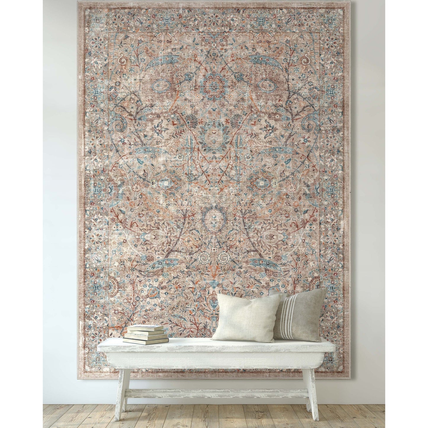 Well Woven Asha Vintage Emilia Flachgewebe-Teppich